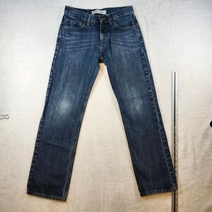 Levis 514 Straight Leg Jeans Womens Medium Wash Blue Denim W28 L28 Size 16 Reg